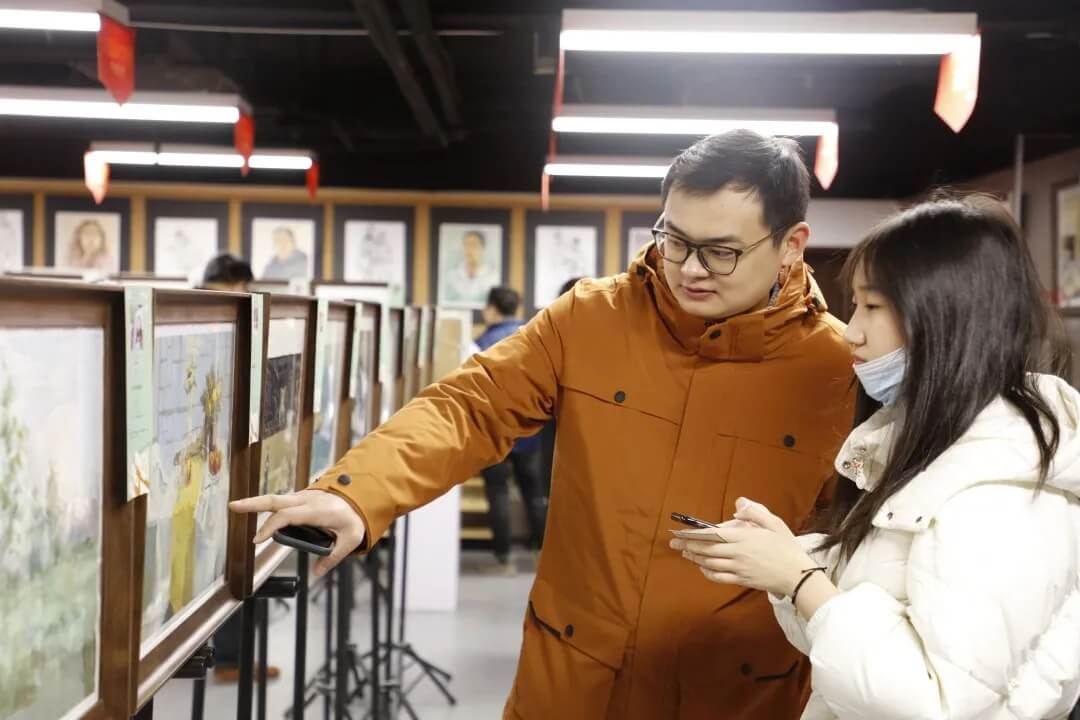 新年第一展，你打卡了嗎？江蘇畫室老師帶你來打卡！22